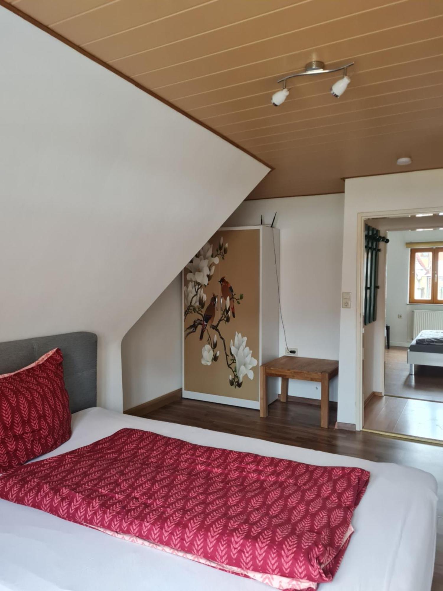 Ferienwohnungen Monteurzimmer Zur Silbernen Kanne Rothenburg ob der Tauber Ngoại thất bức ảnh