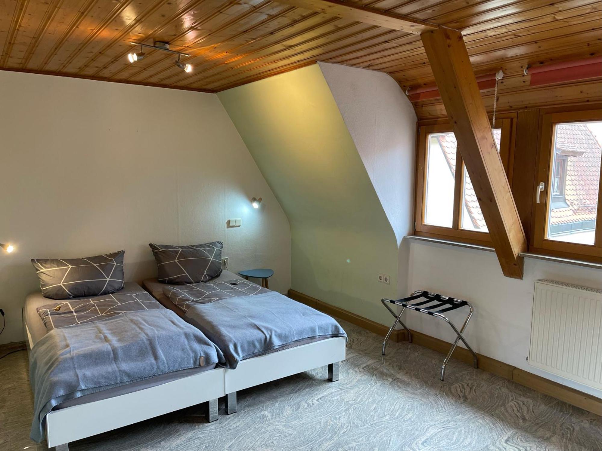 Ferienwohnungen Monteurzimmer Zur Silbernen Kanne Rothenburg ob der Tauber Ngoại thất bức ảnh