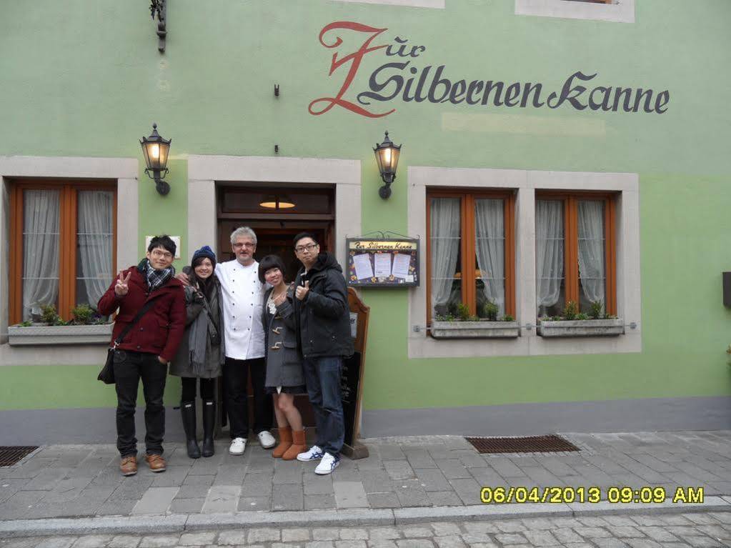 Ferienwohnungen Monteurzimmer Zur Silbernen Kanne Rothenburg ob der Tauber Ngoại thất bức ảnh